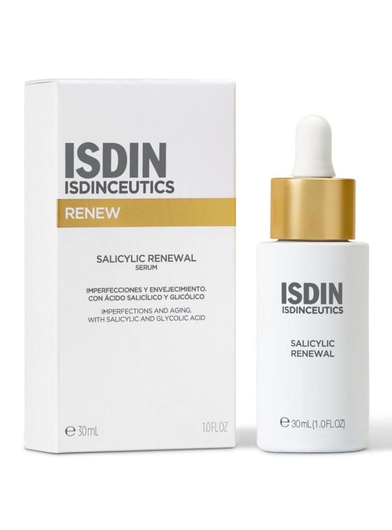 Isdinceutics Salicylic Renewal 30 ml - Sérum antiimperfecciones y antiedad con Ácido Salicílico y Glicólico-0