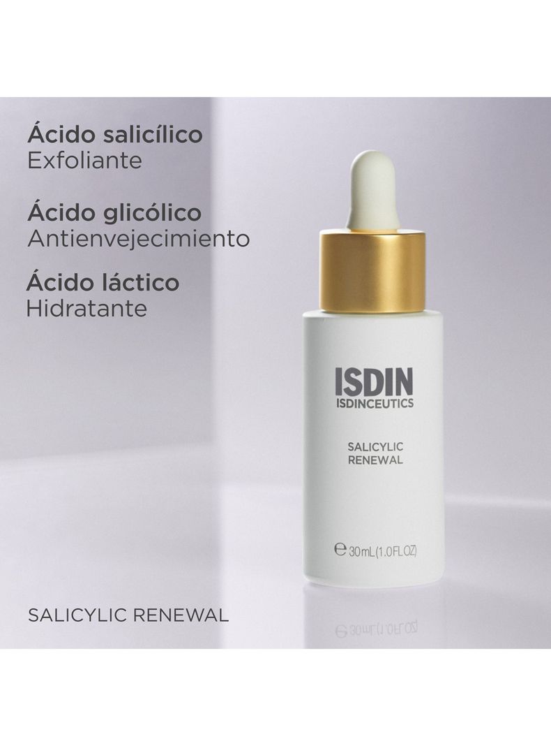Isdinceutics Salicylic Renewal 30 ml - Sérum antiimperfecciones y antiedad con Ácido Salicílico y Glicólico-1