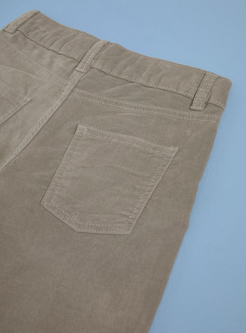 Pantalón Pierna Ancha Cotelé-3