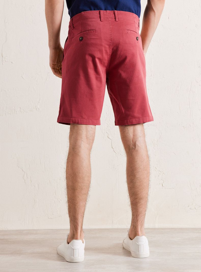 Bermuda Twill Básico con Elastano-1