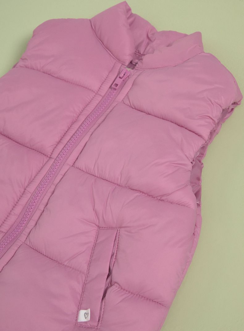 Parka sin Manga con Bolsillos-2