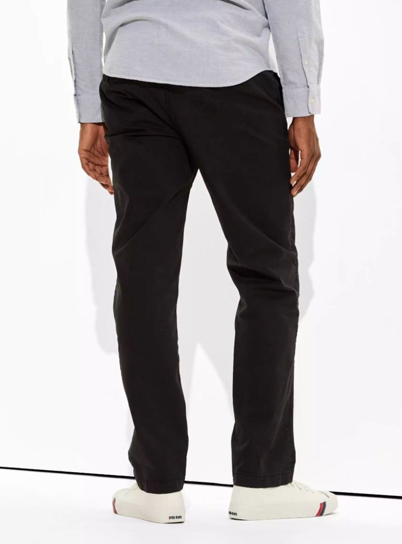 Pantalón AE Flex Original Straight Khaki-1