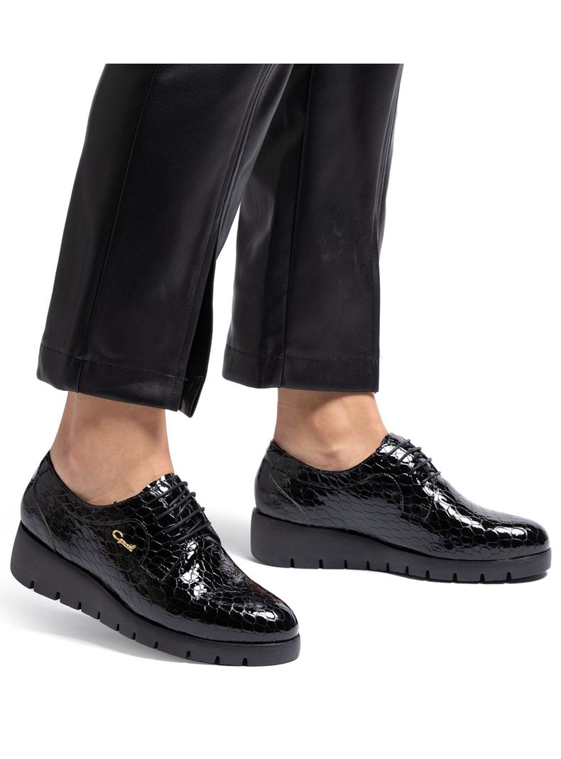 Zapato Casual Cuero Mercedes 659307 Mujer-0