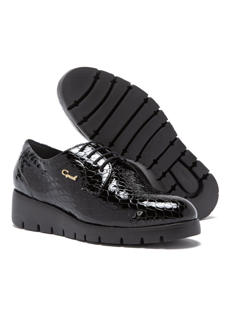 Zapato Casual Cuero Mercedes 659307 Mujer-4
