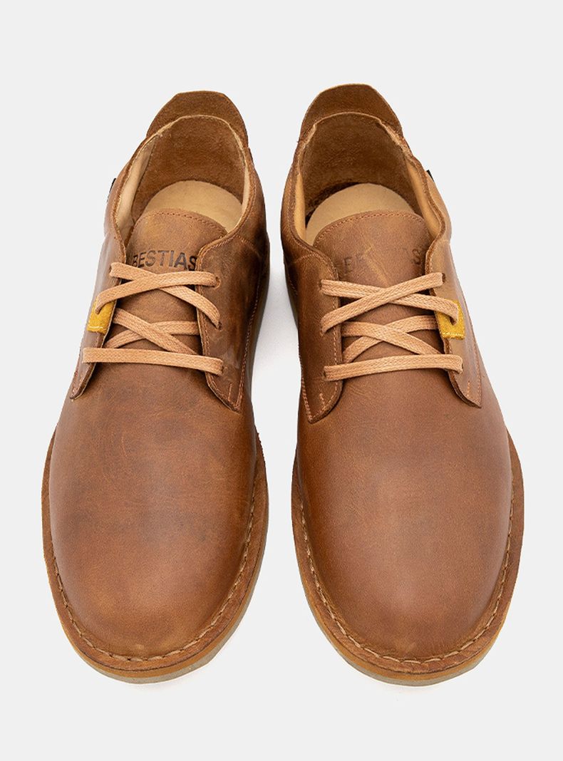 Zapato Casual de Cuero Pudu Low West Fargo Hombre-2