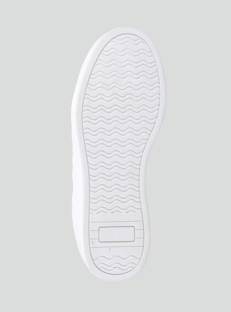 Zapatilla Urbana Efecto Quilt con Plataforma Mujer-3