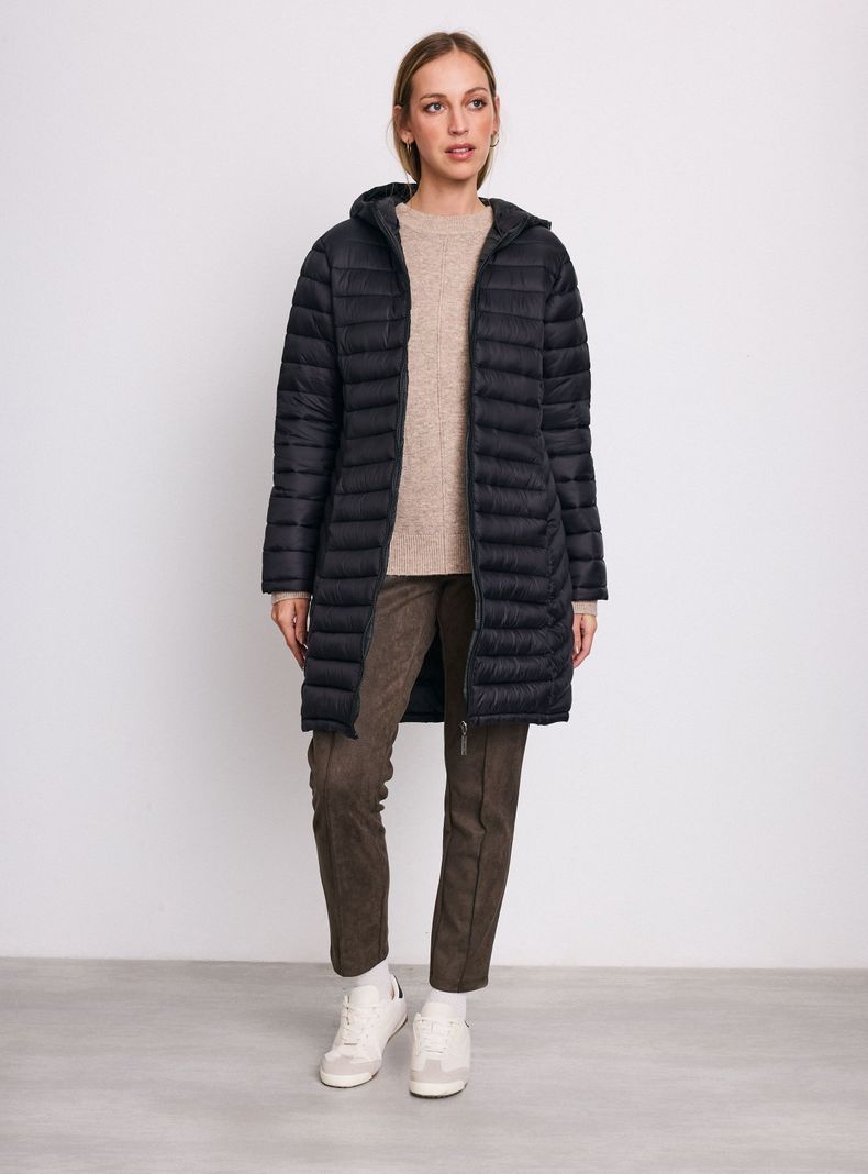 Parka Larga y Capucha-4