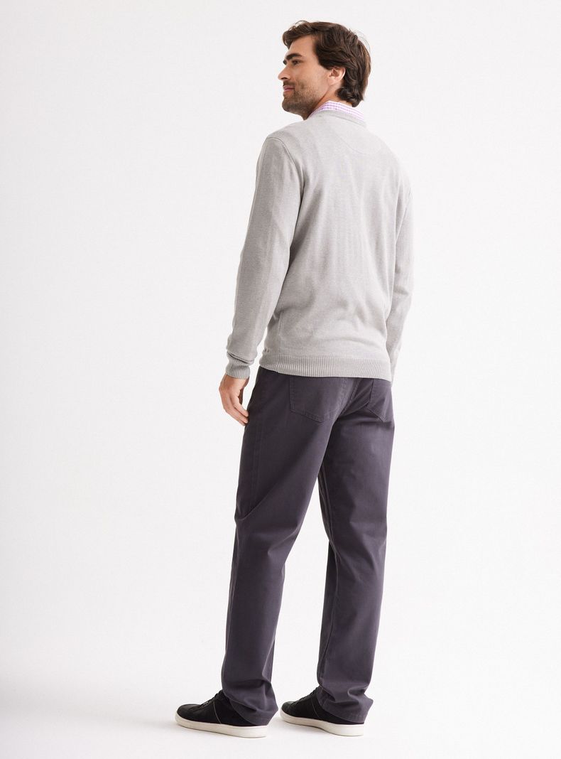 Sweater Bassic Cuello V-5