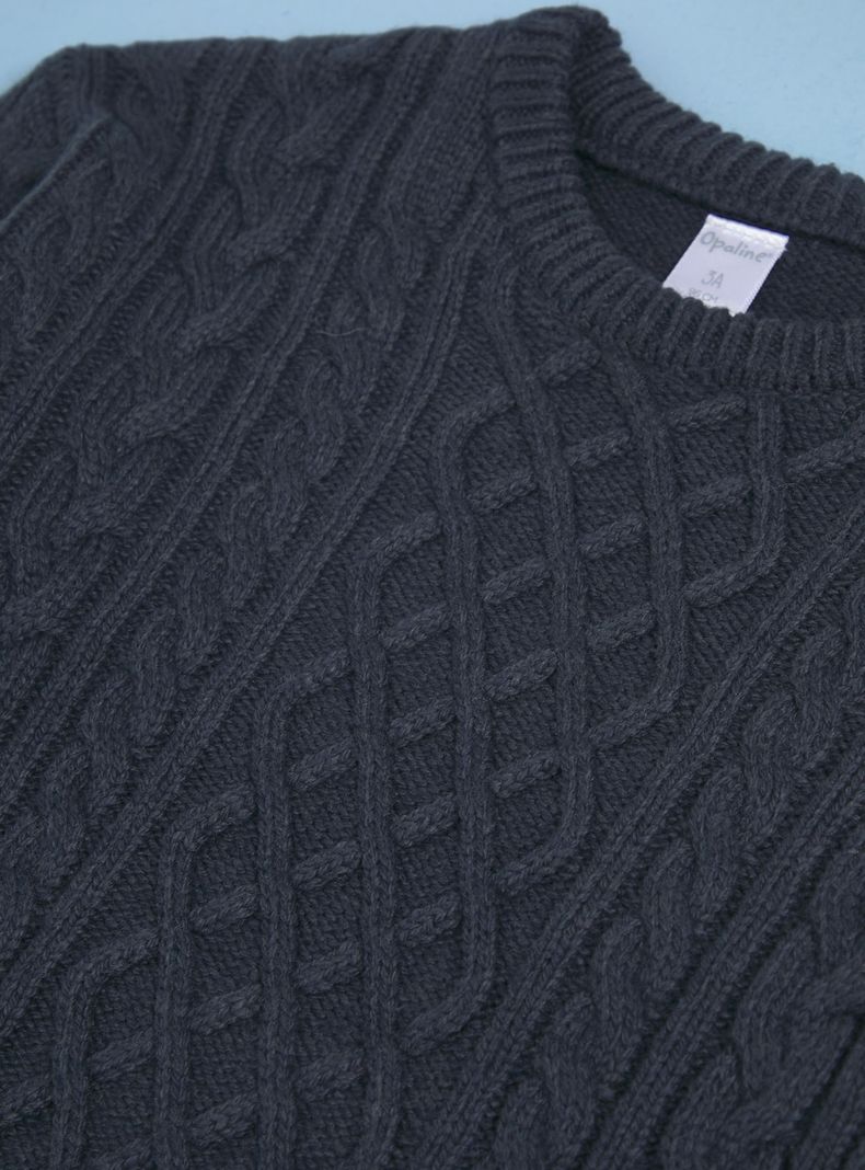 Sweater con Trenzas Frontal-2