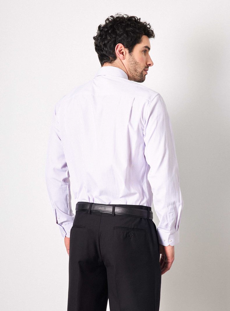 Camisa de Vestir Texturadas y Fantasía-1