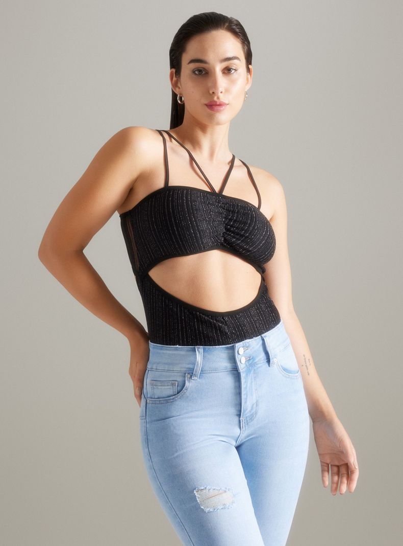 Body Cotout Transparencia y Lurex-0