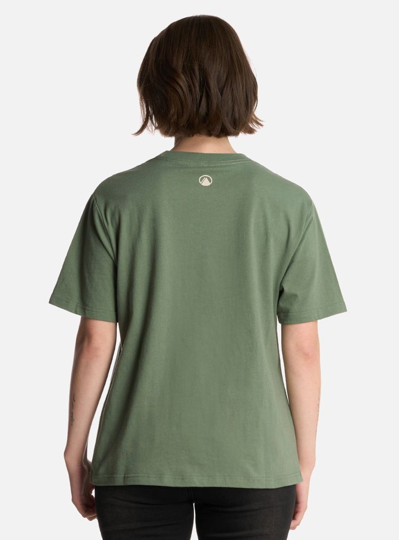 Polera Born At The Andes Print Logo T-Shirt-1