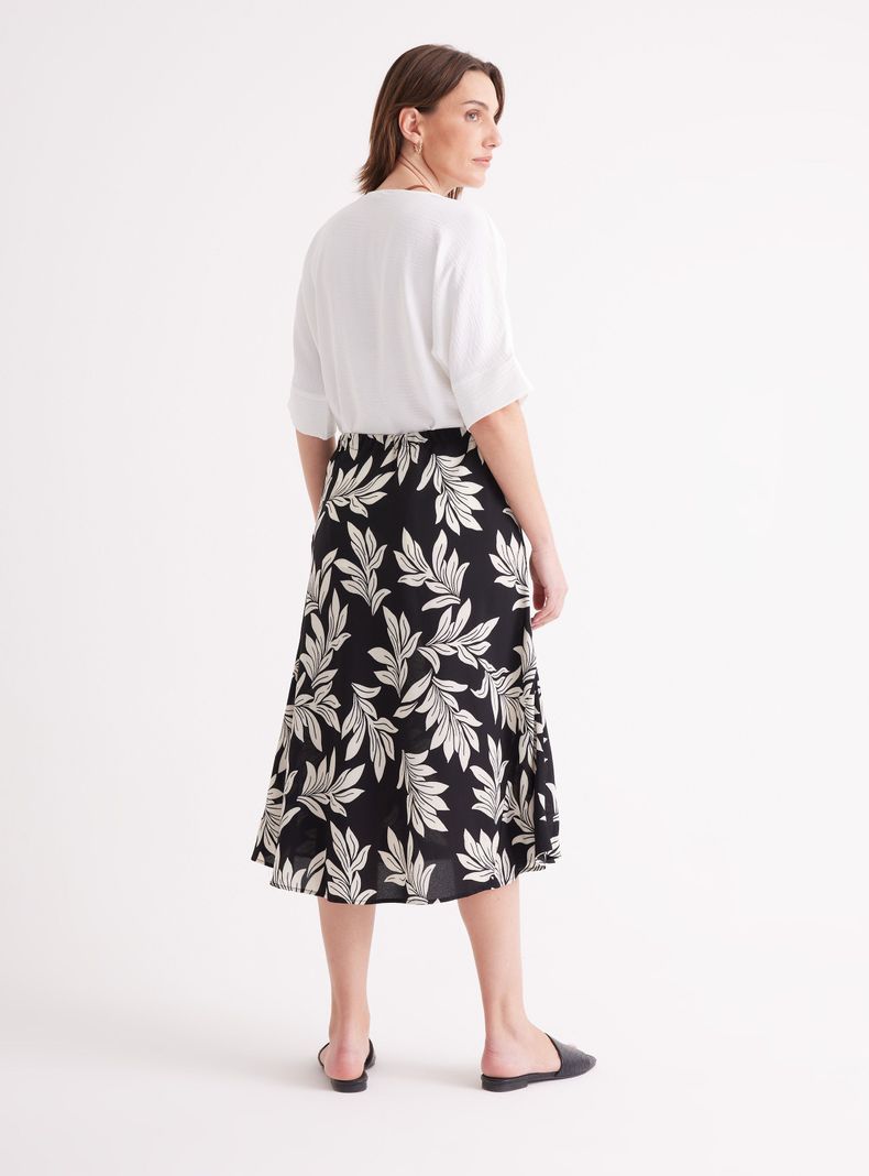 Blusa Túnica Kimono con Collar-5