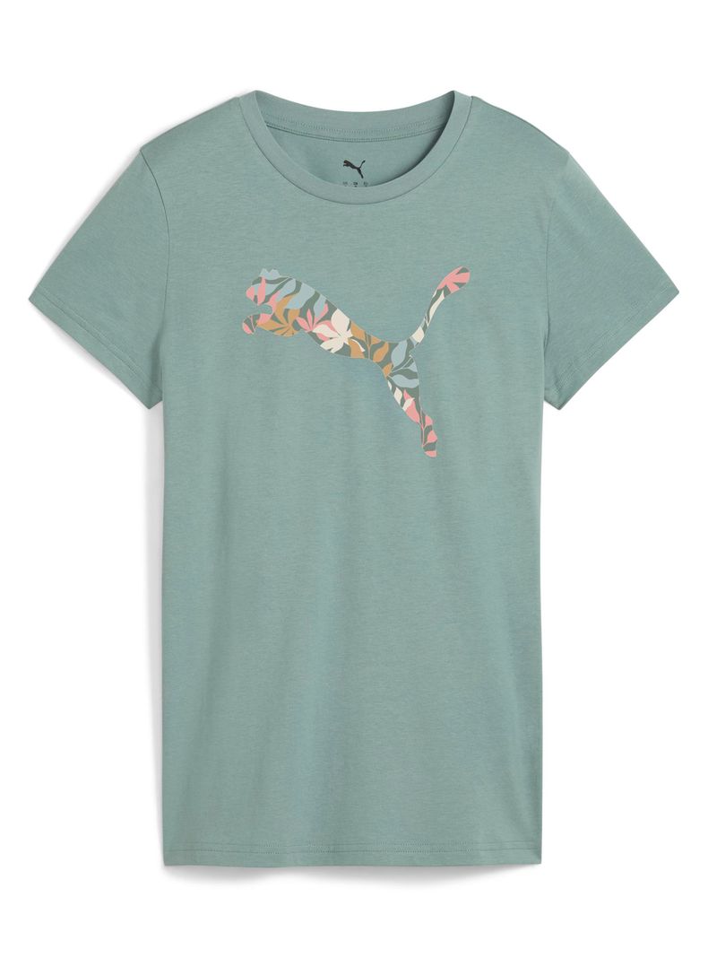 Polera Graphic Logotee Floral-1