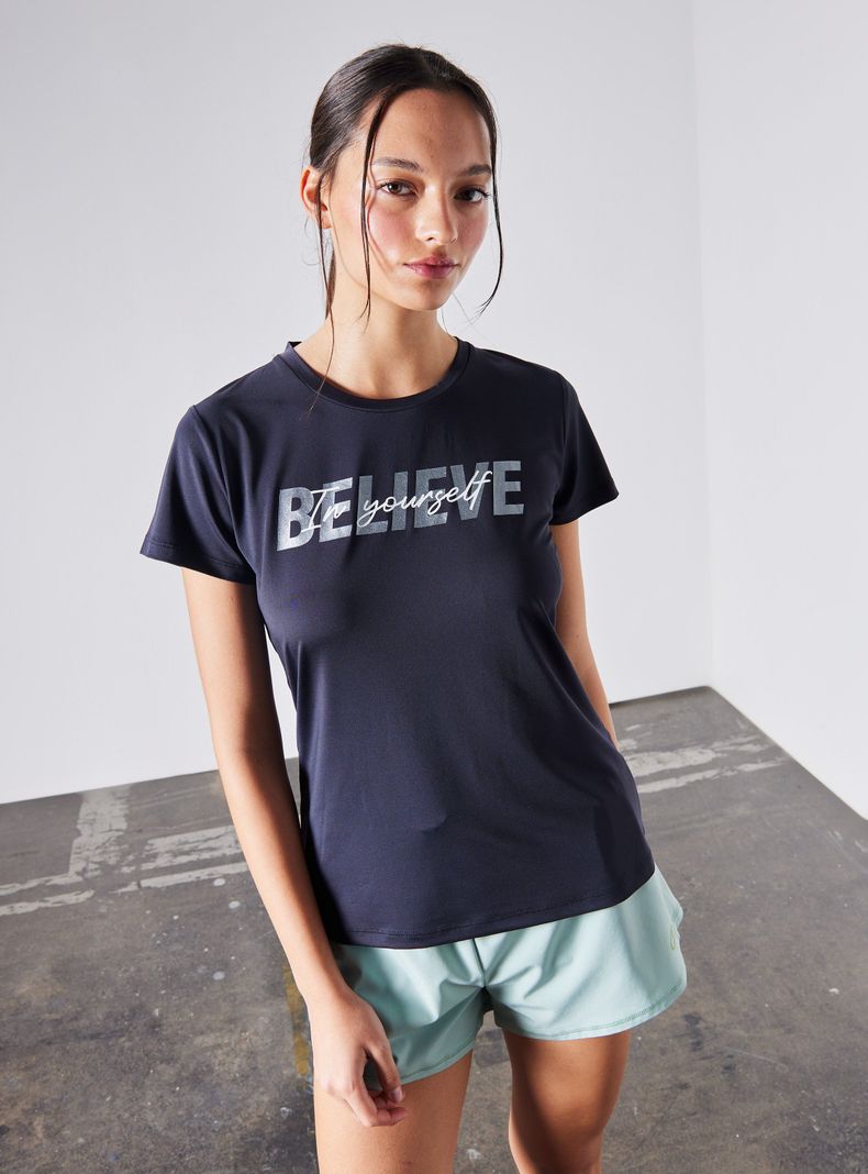 Polera Tela Respirable con Estampado-0