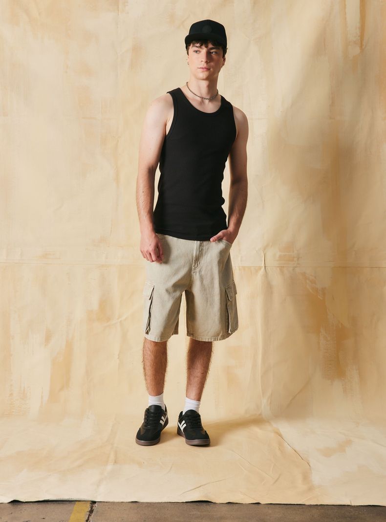 Polera Tank Manga Corta-4