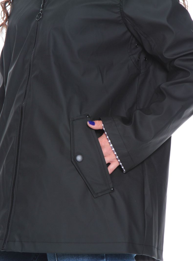 Chaqueta Impermeable Manga Larga con Capucha-2