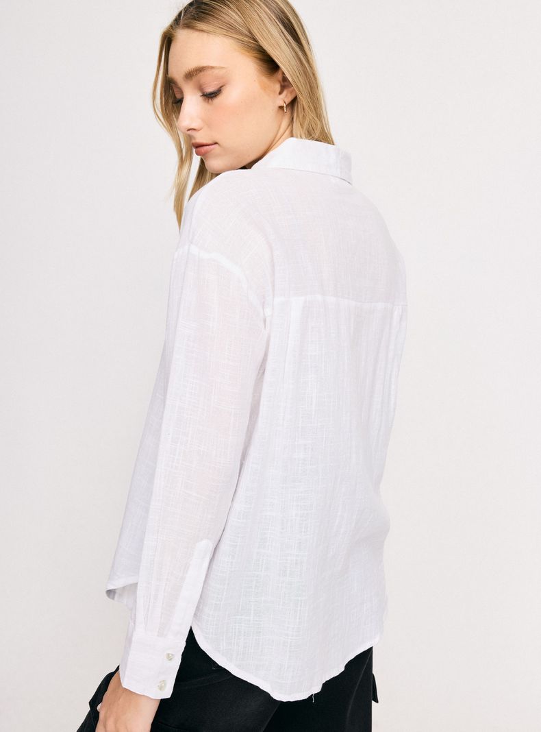 Blusa Manga Larga Fluida-1