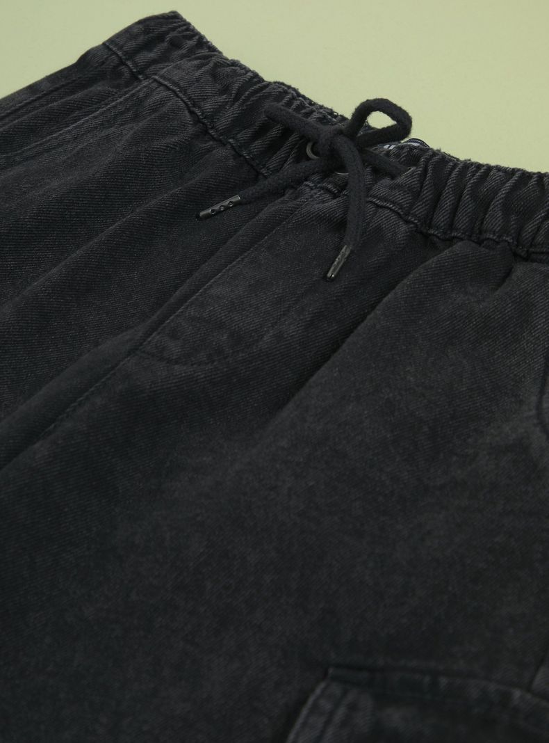 Short Bolsillos Cargo Acid Wash-4