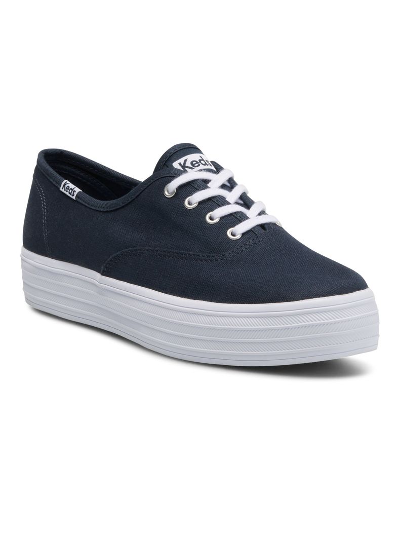 Zapatilla Urbana The Platform Canvas Mujer-1