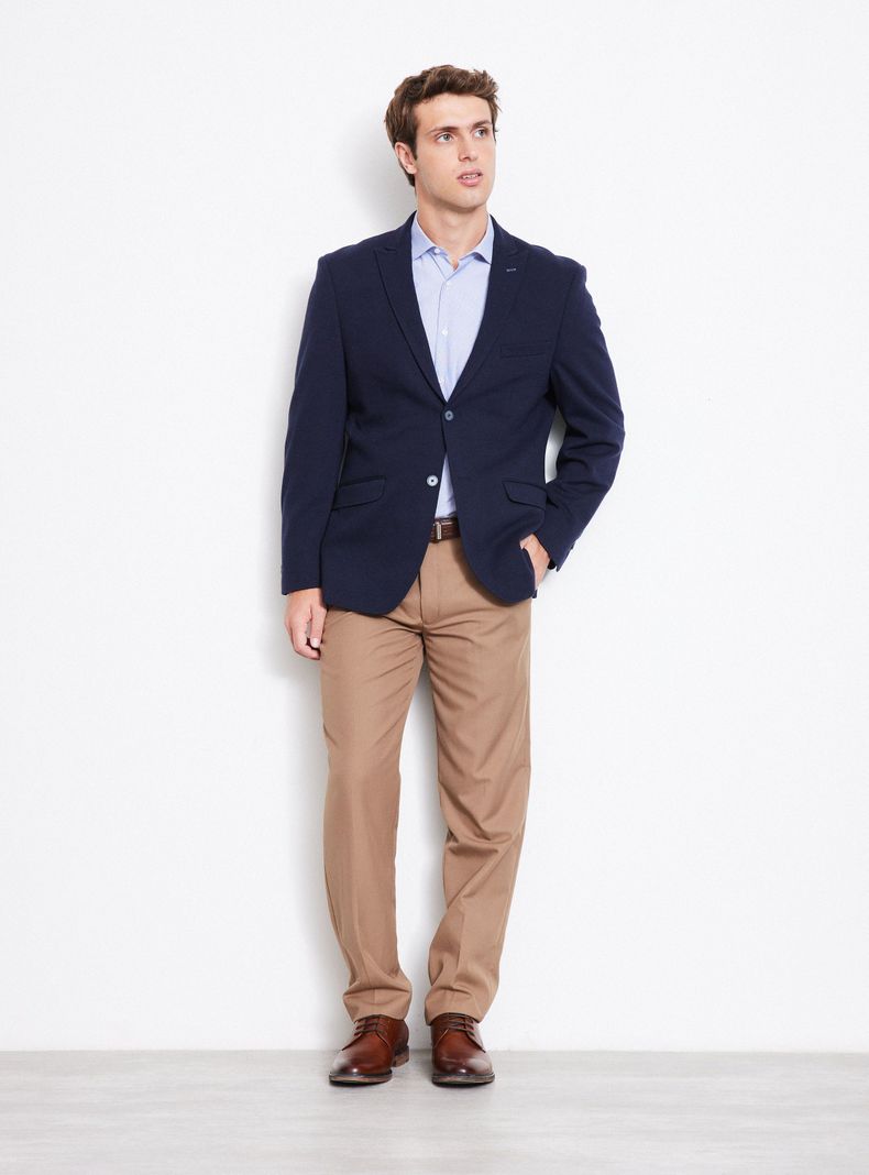 Vestón Slim Fit Knit Texturado-4