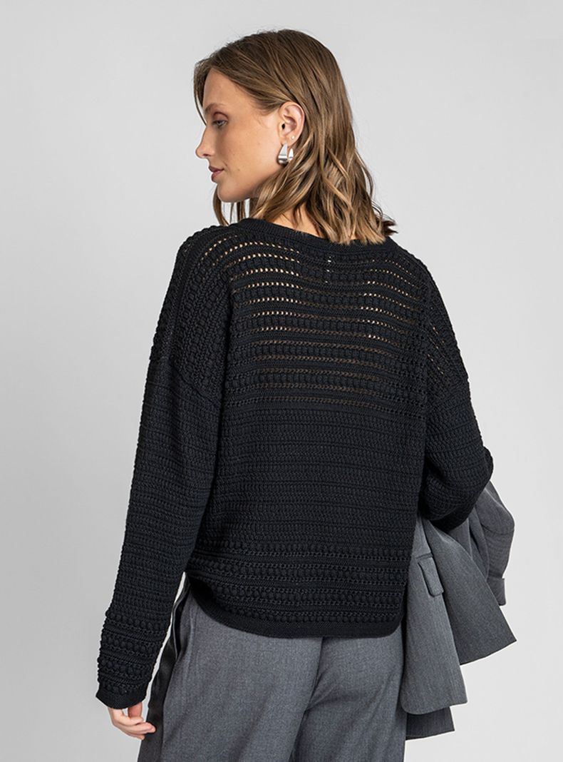 Chaleco Nina Negro-1