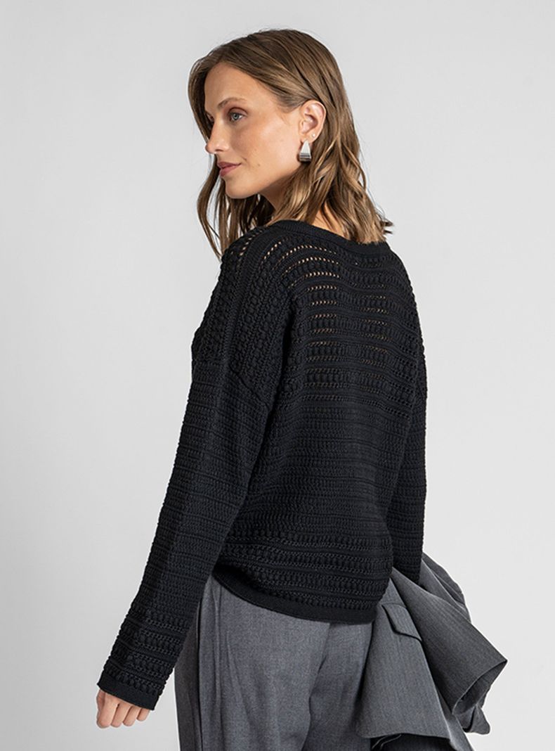 Chaleco Nina Negro-2