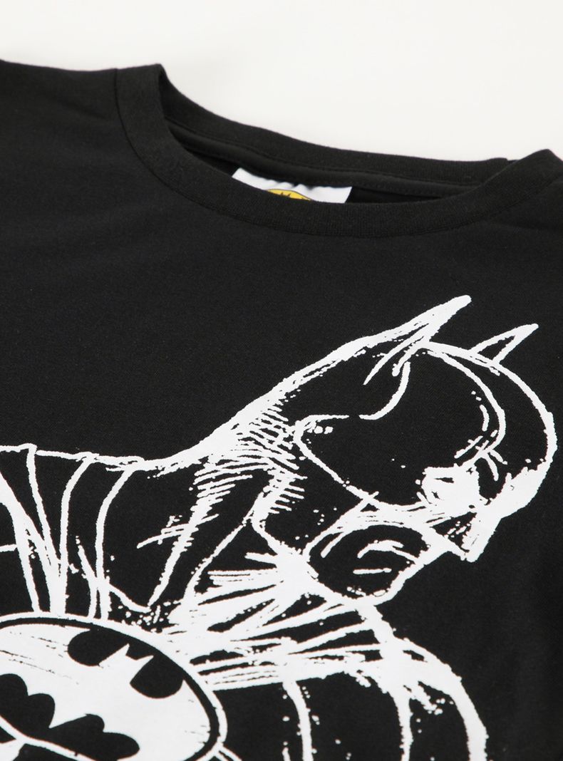 Polera Manga Corta Niño Lineal Batman-2
