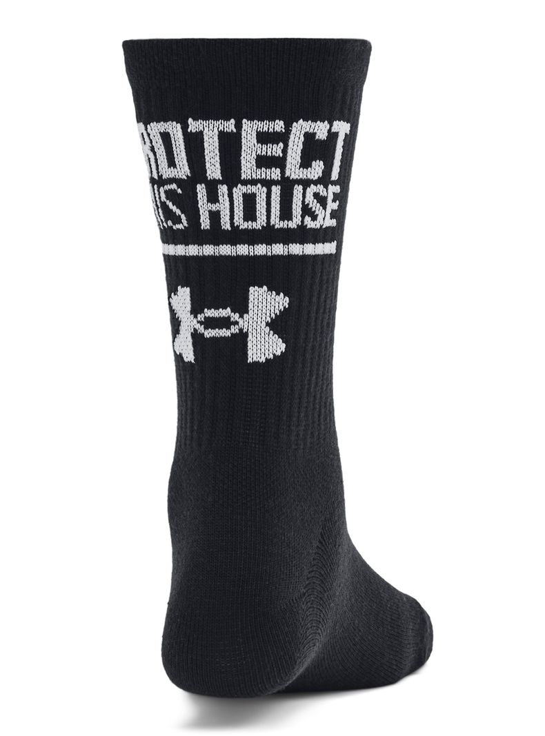 Calcetín Print Protect Essntl Nv Md Crw 3Pk-1