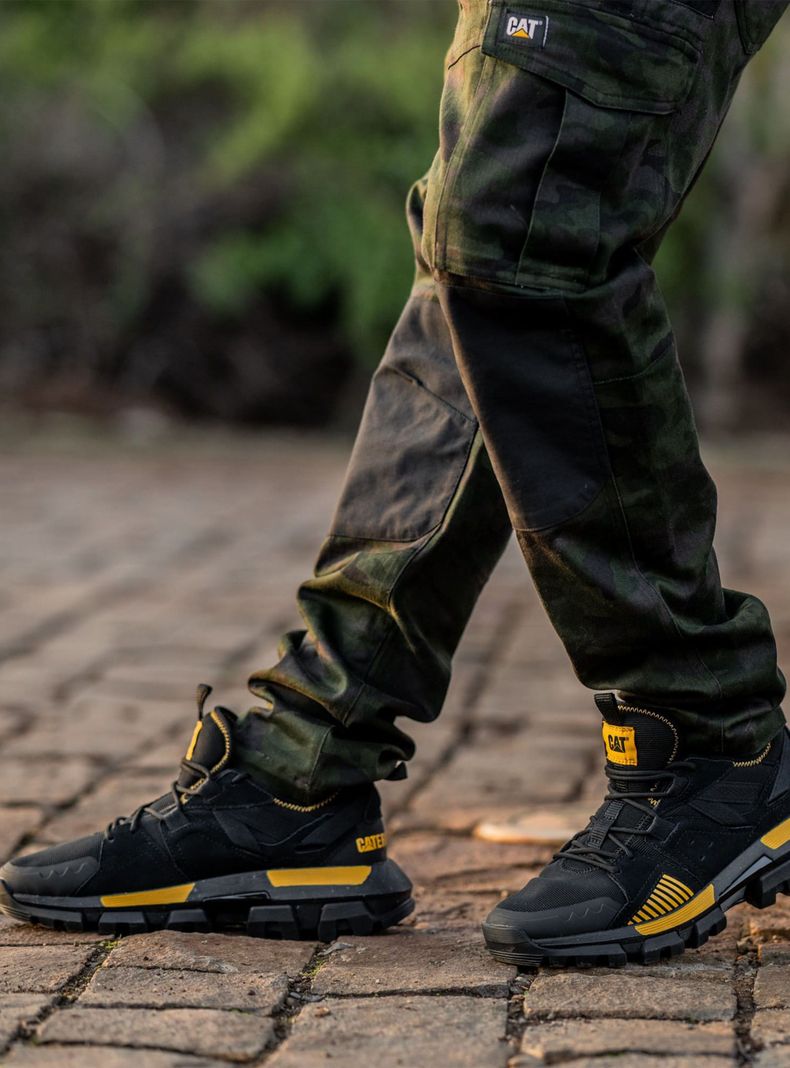 Zapatilla Caterpillar Urbana Negra Raider Sport Hombre-4