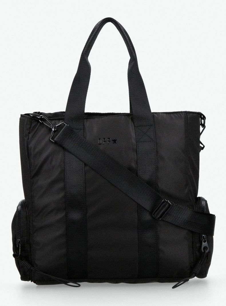 Cartera Tipo Tote de Nylon-2