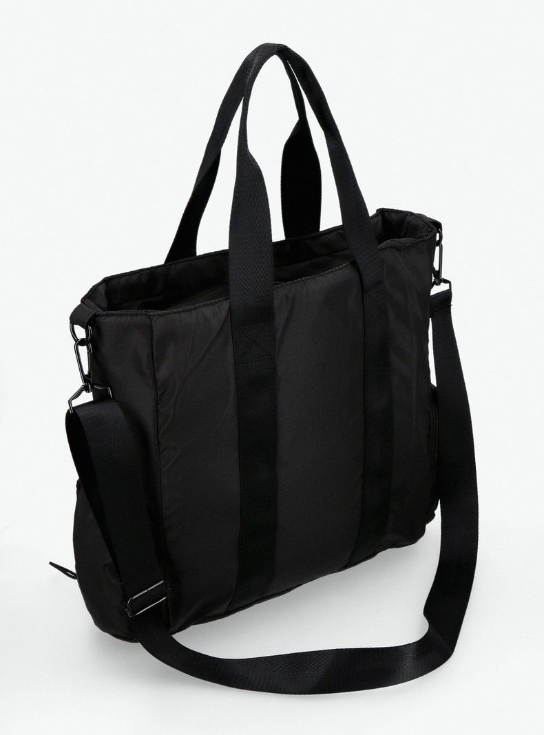 Cartera Tipo Tote de Nylon-4