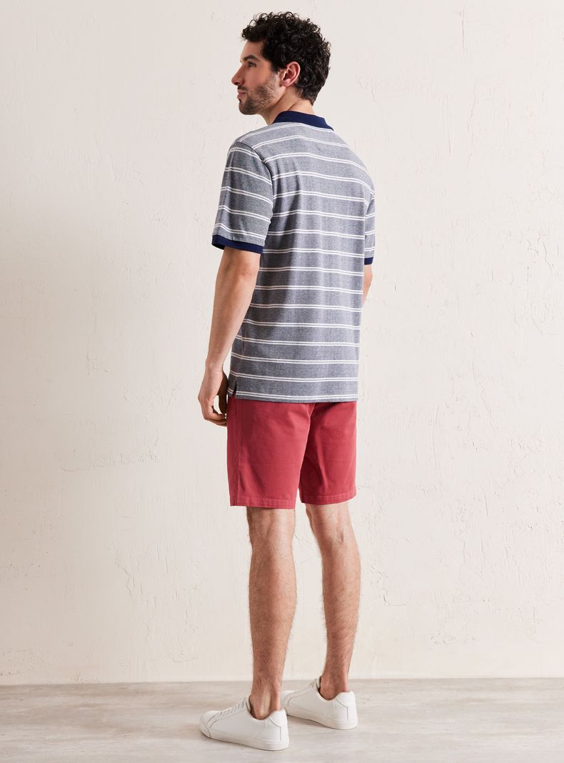 Polera Piqué Bloques Doble Hilo-5