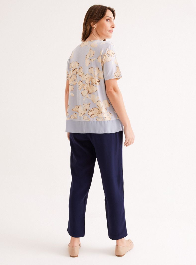 Polera con Accesorio en Escote-5