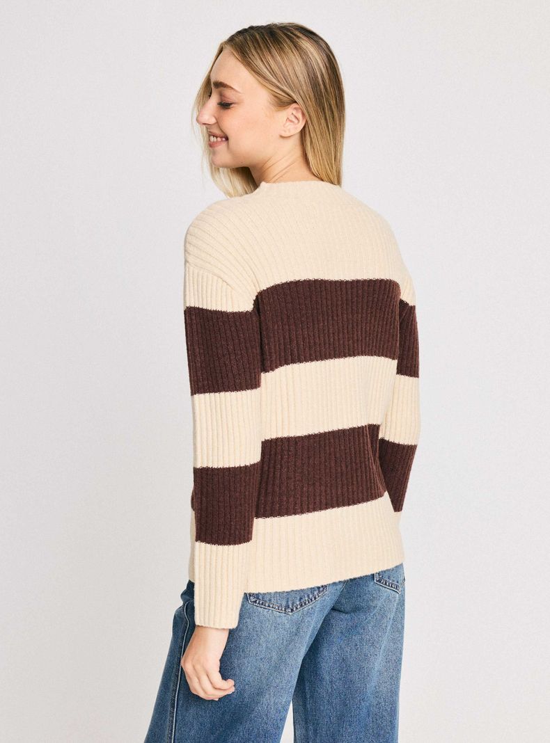 Sweater Rib Rayas-1