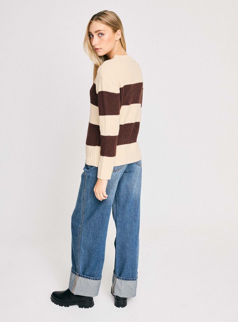 Sweater Rib Rayas-5