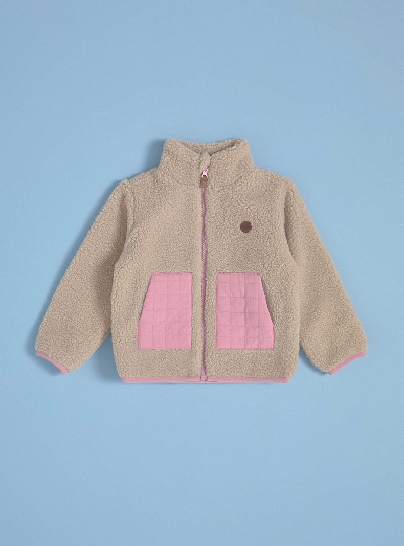 Chaqueta con Detalle en Nylon en el Bolsillo-0