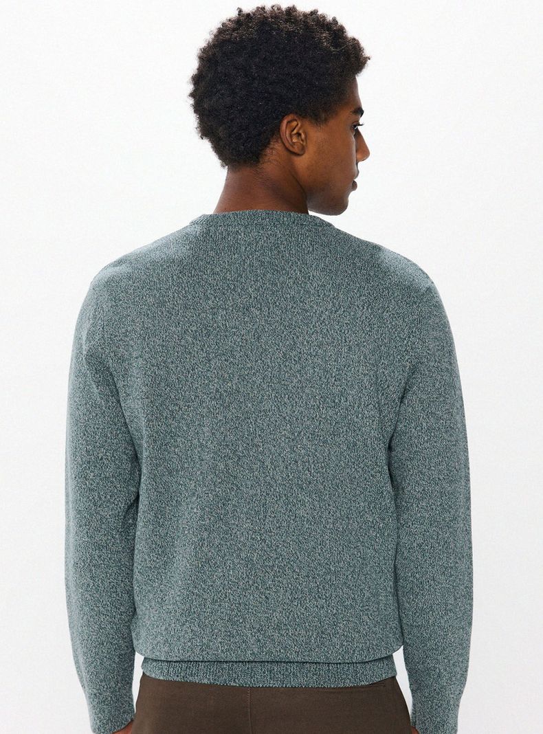 Sweater Algodón Liso Torzal-1