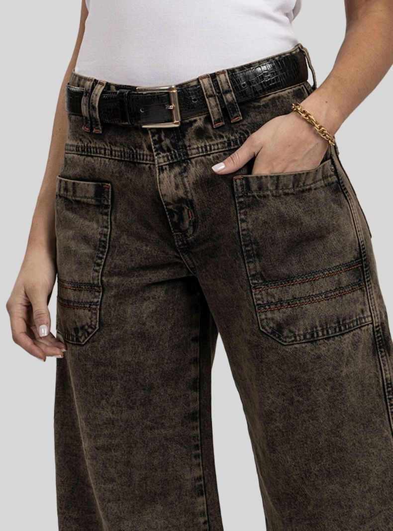 Jeans Tali Wide Leg Color-2