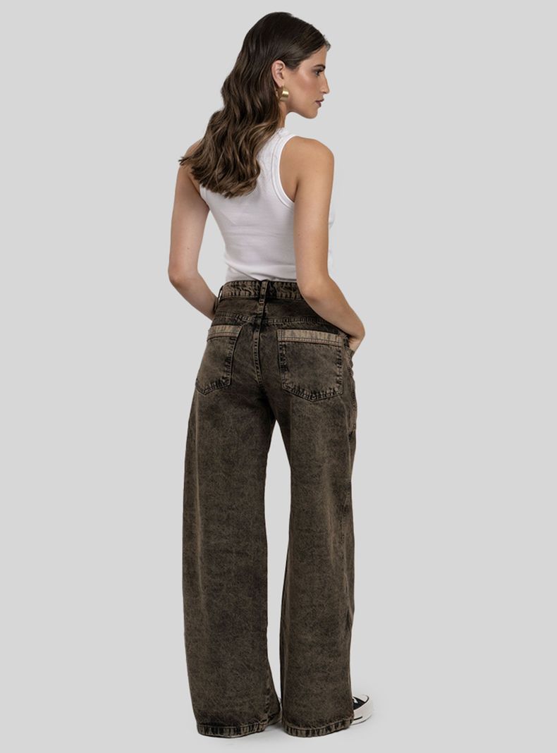 Jeans Tali Wide Leg Color-3