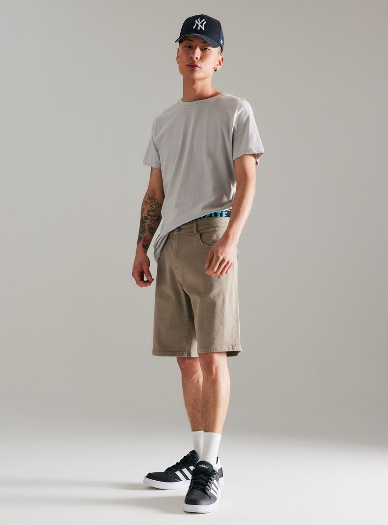 Short Color Long Fit-4