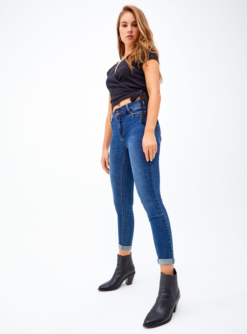 Jeans Skinny Push Basico Up-4