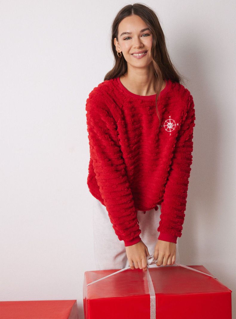 Pijama Largo Pelo y Polar Fleece-4