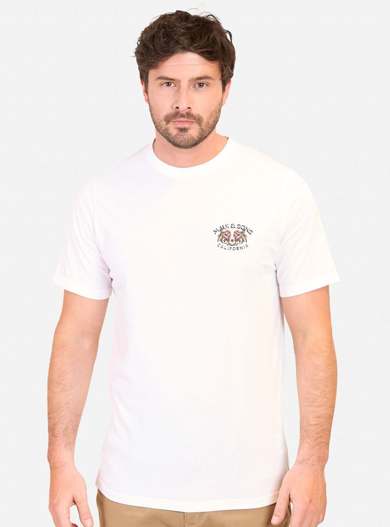 Polera MC Regular Fit Print Espalda Lax-0