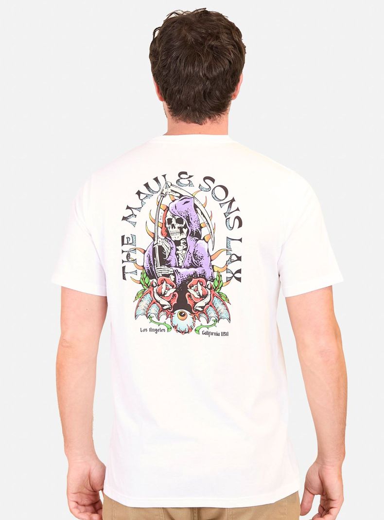 Polera MC Regular Fit Print Espalda Lax-1