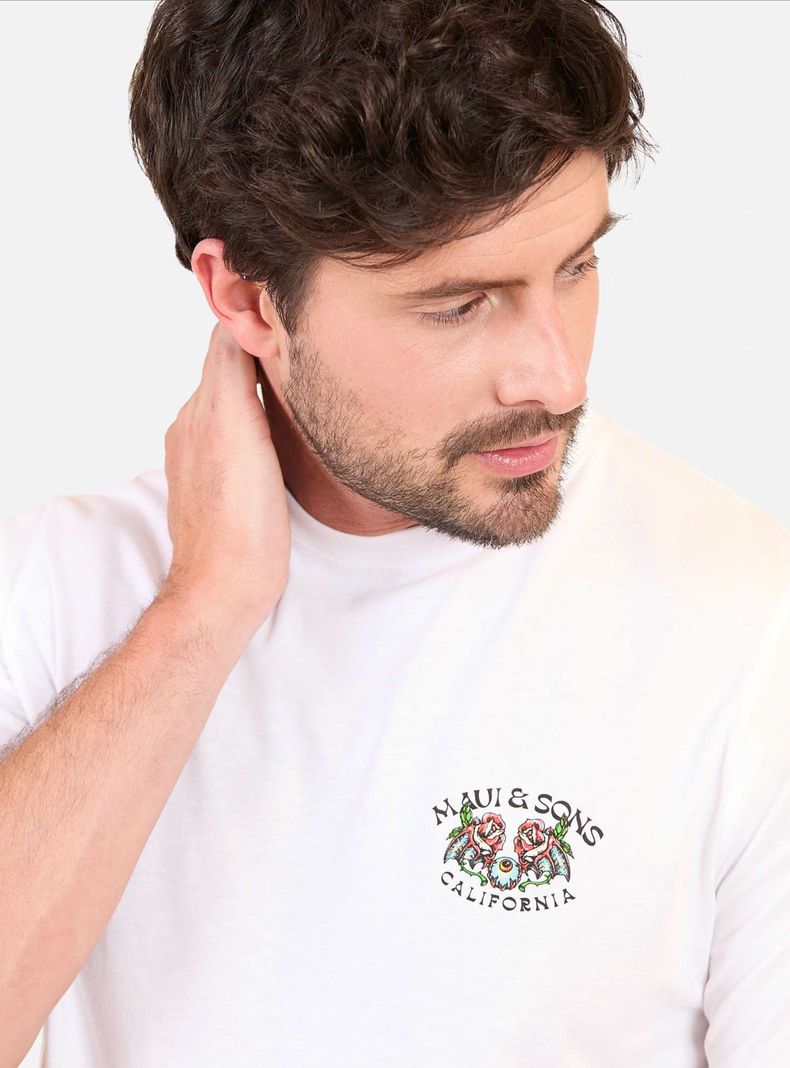 Polera MC Regular Fit Print Espalda Lax-2