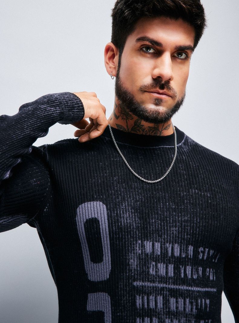 Sweater Estampado Manchado-2
