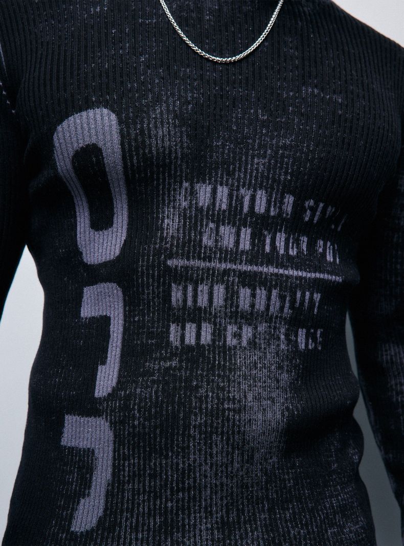 Sweater Estampado Manchado-3