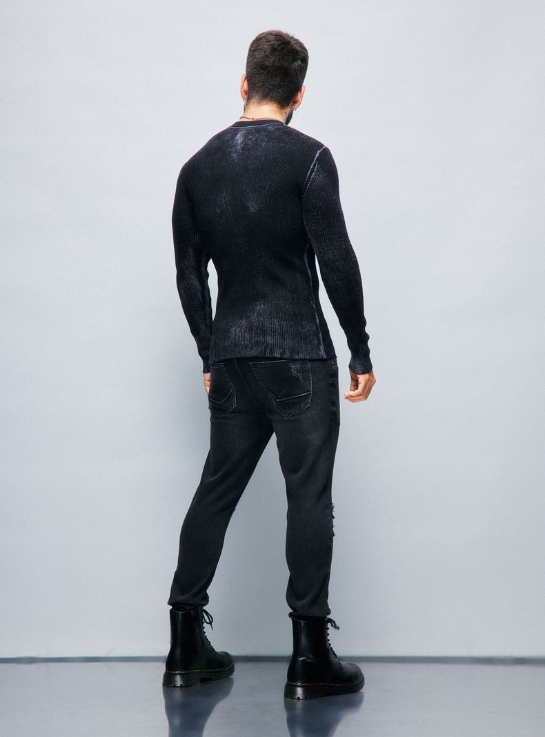 Sweater Estampado Manchado-5