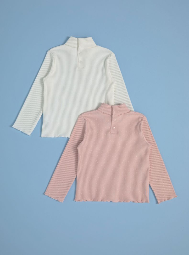 Polera Bi-Pack de Rib-1